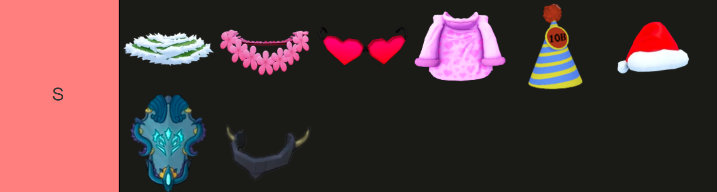 Có tất cả bao nhiêu phụ kiện trong blox fruit?