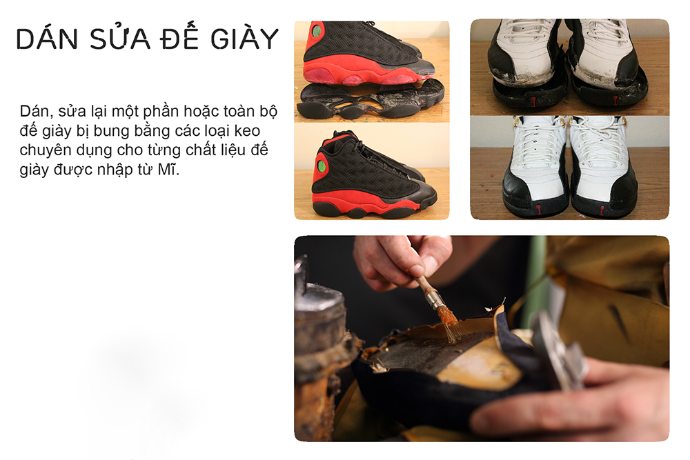 Hướng dẫn dán keo giày sneaker chuẩn, Đúng kỹ thuật giúp giày bền lâu