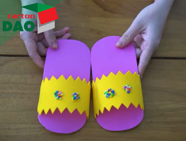 Hướng dẫn làm dép bằng giấy: sáng tạo, tiết kiệm và thân thiện môi trường